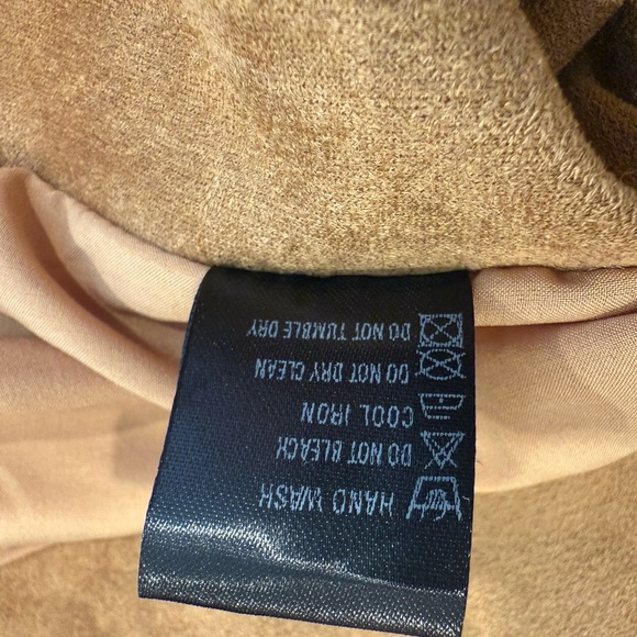 VICI Market Jacket in Camel Faux Suede - Picture 7 of 9